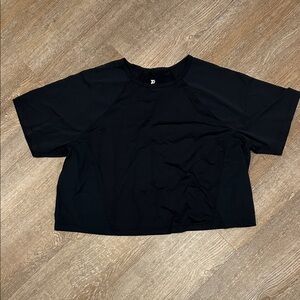 All in Motion Black Short Sleeve Tee